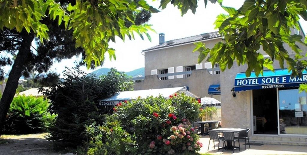 Hotel Sole E Mare Saint-Florent  Eksteriør billede