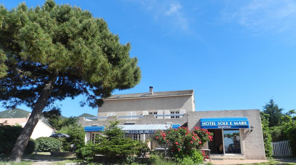 Hotel Sole E Mare Saint-Florent  Eksteriør billede